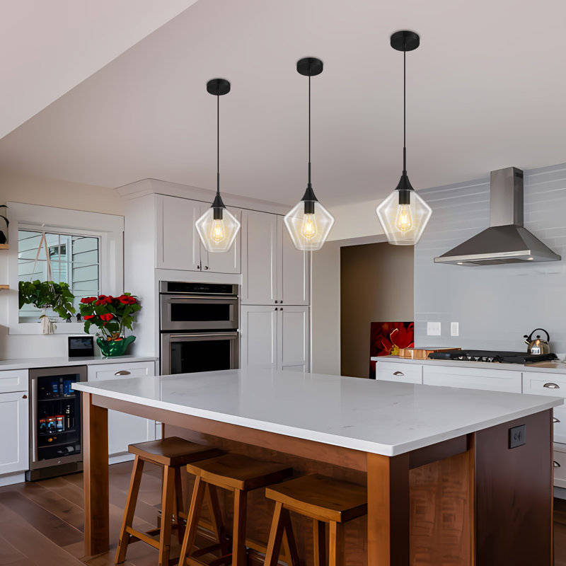 Luminaire suspendu réglable en hauteur Casula, Noir mat
