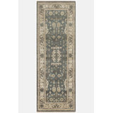 Oushak Oriental Area Rug in Green