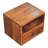 Solis 1-Drawer Oak-Ish Wall Mounted Nightstand-109063702