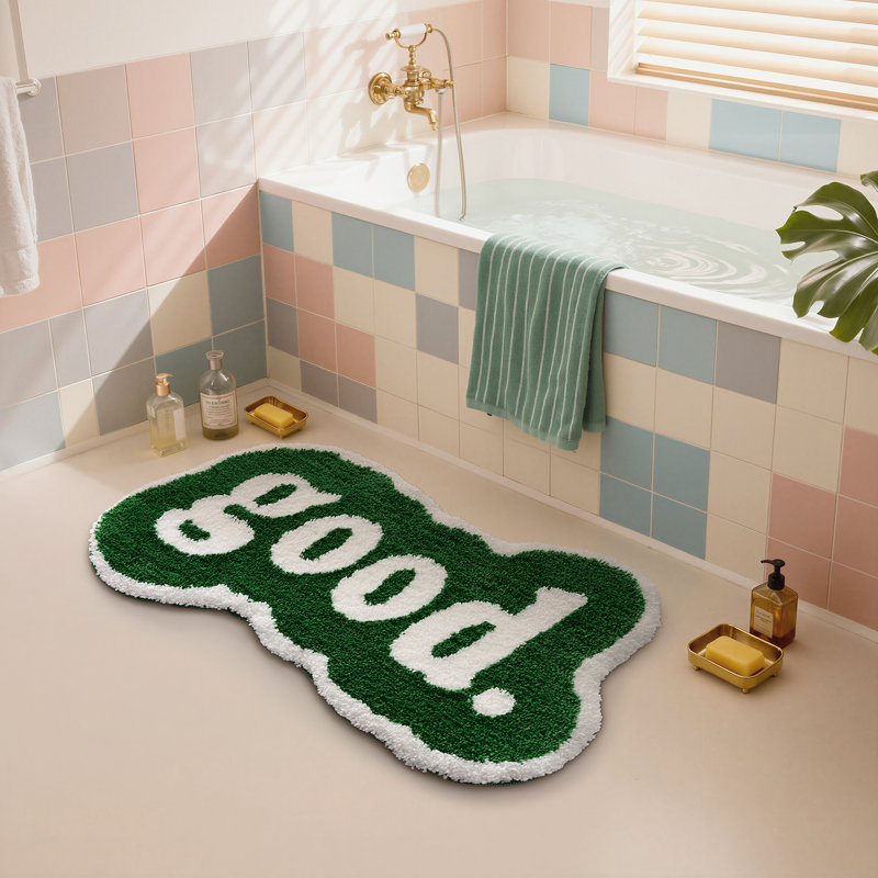 Tapis de bain antidérapant lavable