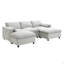 Canapé modulaire 86,5 po Chenille-1117419945