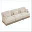 Canapé modulaire en chenille à imprimé léopard-125743058-125743055