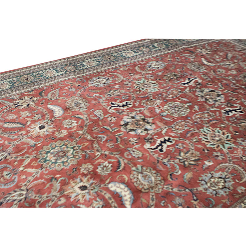 One-of-a-Kind 9'7" x 14'3" Hand Knotted Area Rug