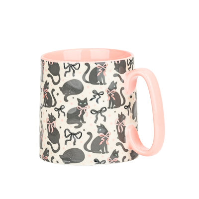 10 Strawberry Street Bella Black Cat Bows