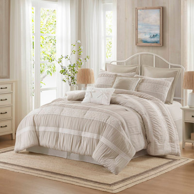 7- Piece King Jacquard Comforter Set
