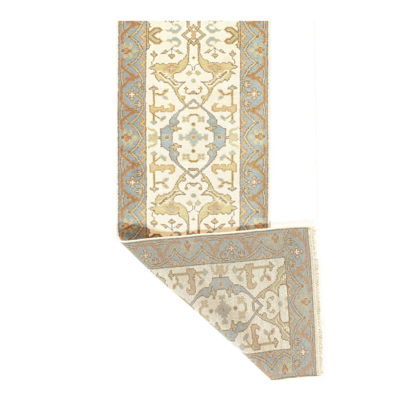 Wassil Oriental Area Rug in Ivory