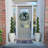 Artificial Potted Spiral Green Boxwood Topiary-673439313