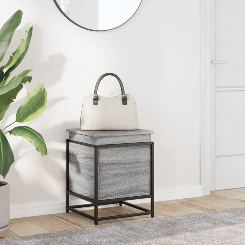 Storage Cabinet, Grey Sonoma