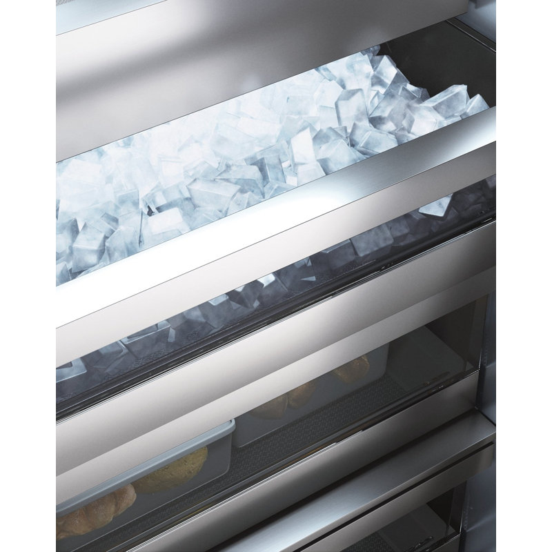 48" Built-in Transitional French Door Refrigerator