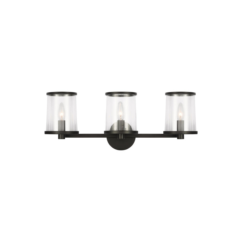 Reynolds 3 - Light Dimmable Vanity Light, Aged Iron