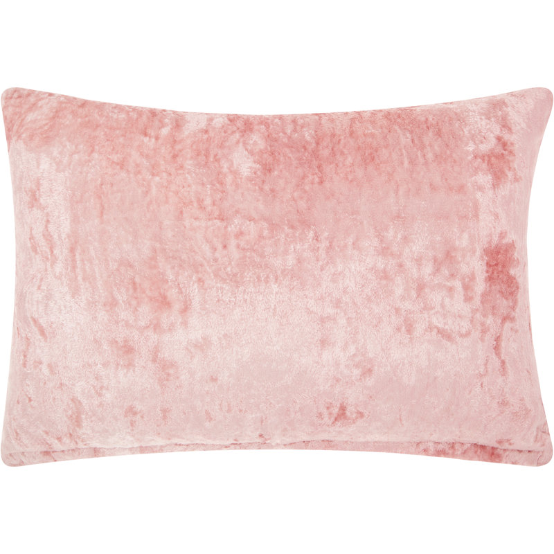 Tassels Throw Pillow, Rose