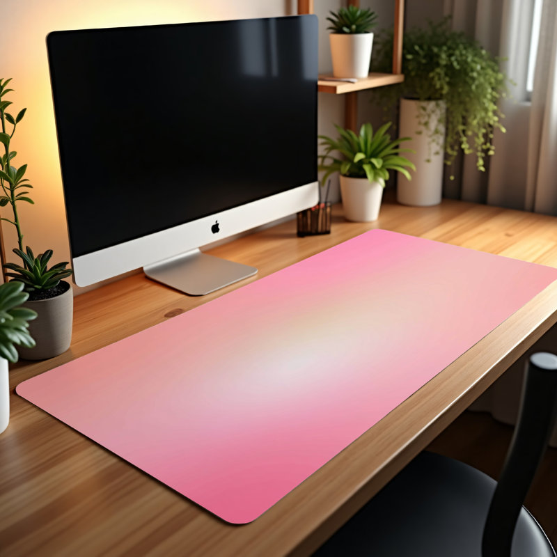 Polyester Desk Pad, 23.6x13.8