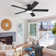 52" Ceiling Fan with Light Kit and Remote Control