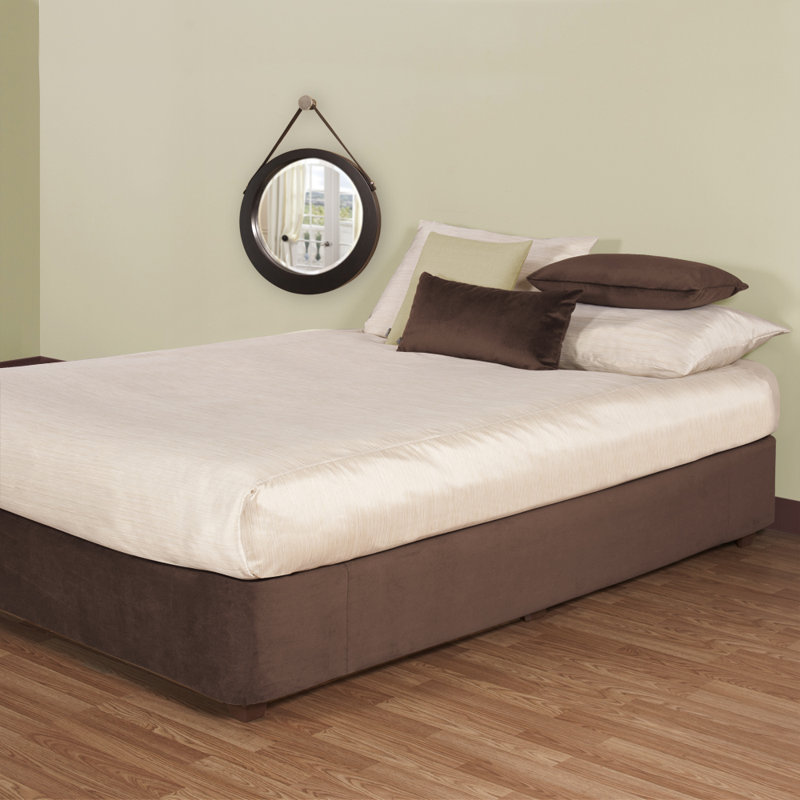 Sterling Wrap Around Box Spring Cover, Full, Chocolate