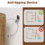  Commode 7 tiroirs en noyer pour chambre à coucher, commode moderne de 55 po de largeur avec 7 grands espaces de rangement à bords arrondis, grande commode pour la chambre à coucher, noyer-466371588