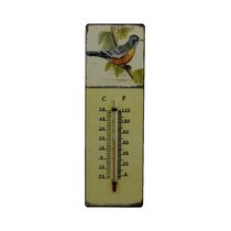  Outside Thermometer with Bronze Effect Design - Stylish Outdoor  Thermometer Suitable for Outside Wall Greenhouse Garage : Patio, Lawn &  Garden