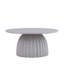 Aluminum Coffee Table W/Chisel Texture Base-107272281-107272279
