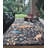 Boho Floral and Animal Print Machine Washable Area Rug-886801323
