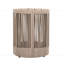 Table d'appoint d'extérieur en corde de rotin et bois d'acacia-903771170