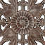  Panneaux d'art mural en bois sculpté
