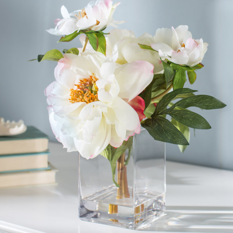 Tipped Peony Floral Arrangement