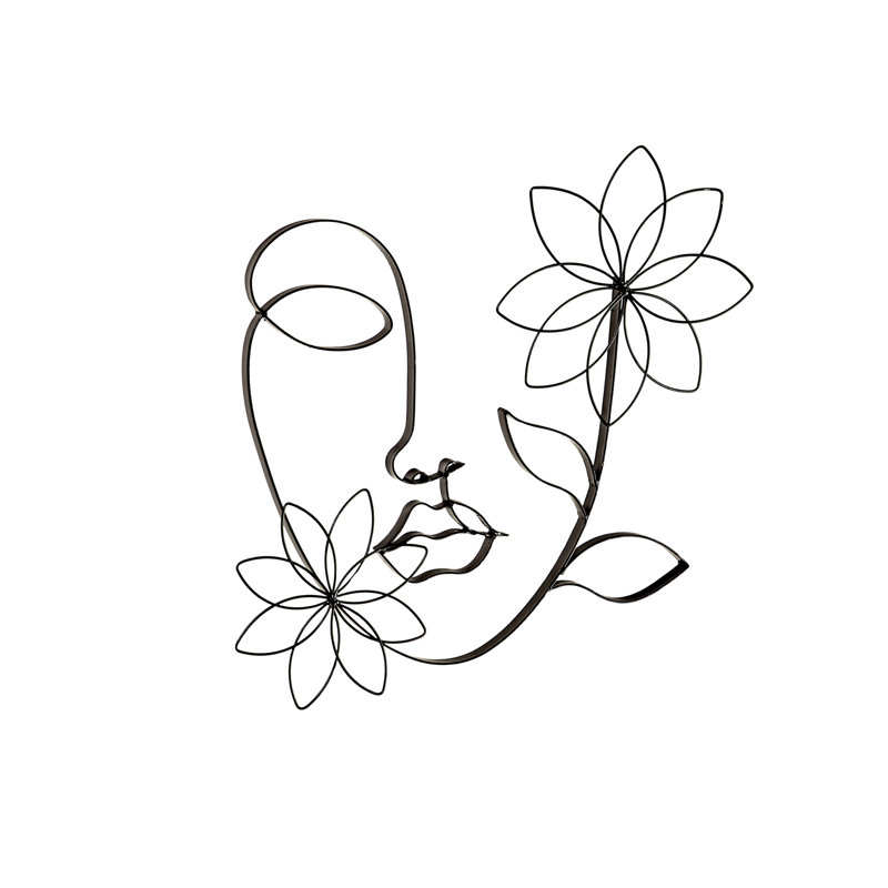 Plants & Flowers Wall Decor on Metal