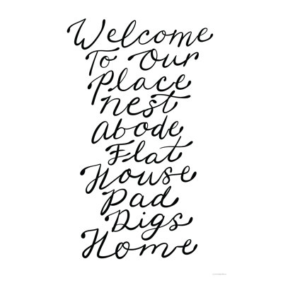 Welcome to Our Place par Kamdon Kreations