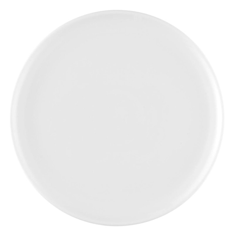 No Limits White Platter, 1cm H x 21cm L x 21cm W
