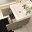 Ensemble de meuble-lavabo mural 30 pouces avec portes et tiroir intérieur Stella-630502313