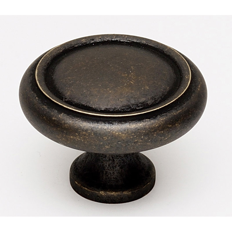 Mushroom Knob, Barcelona, 1.13" H x 1.75" W x 0.81" D