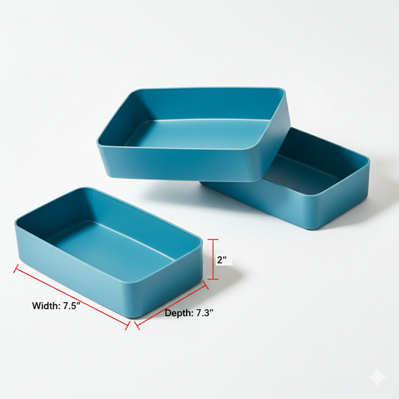 Rangement de meuble-lavabo 3 pièces Clarity