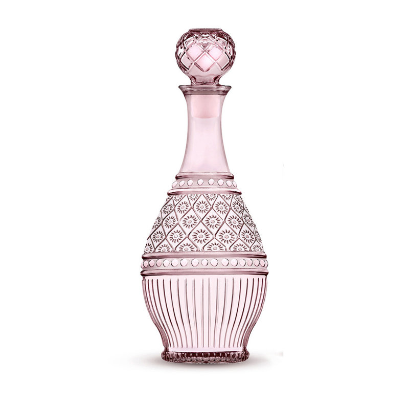 Claro Pink Wine Decanter, Rose