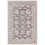 Tapis oriental en laine noué à la main beige / gris clair Saxis-725661567