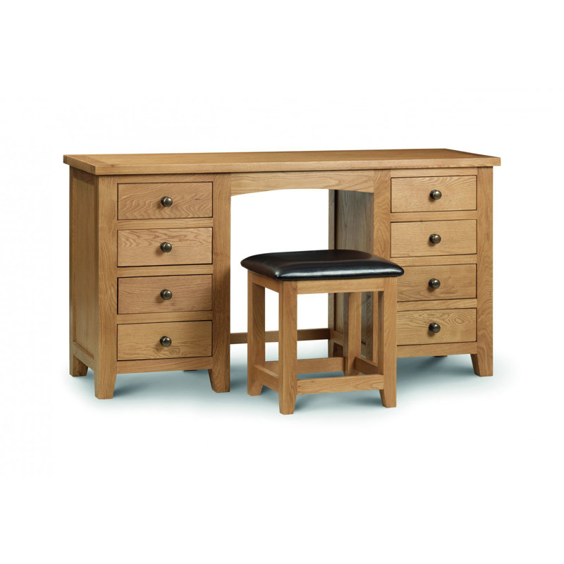 North Castle Solid Wood Accent Stool