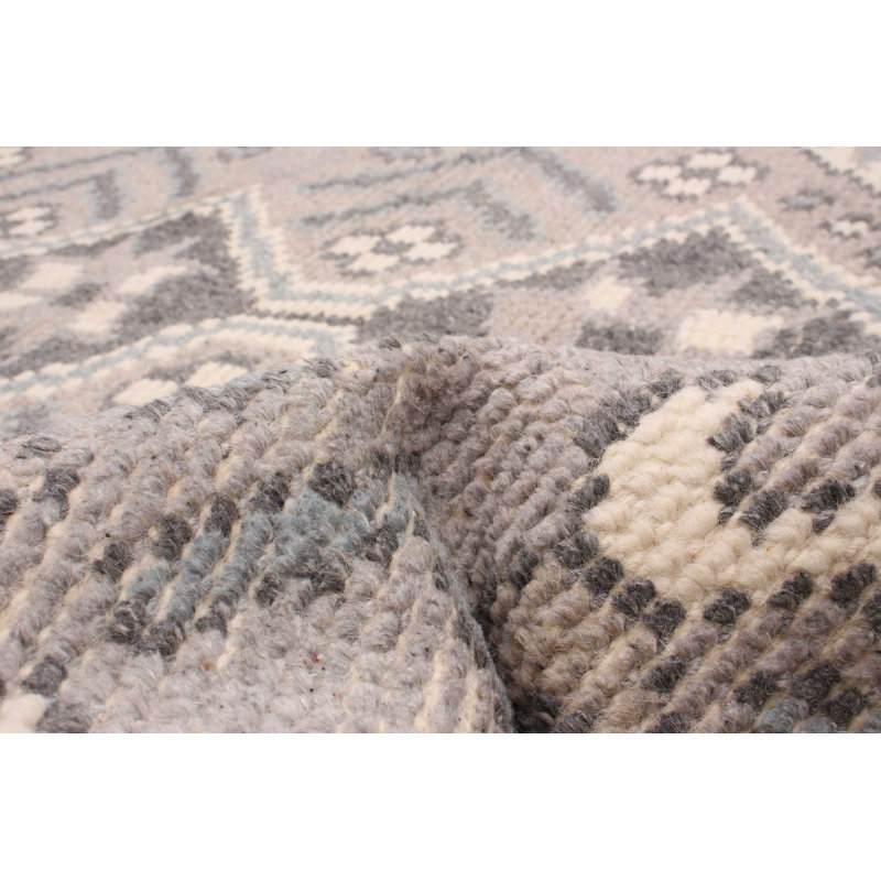 Tapis unique gris nouvel âge 5 pi 2 po x 8 pi 2 po Tangier
