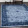 Tapis bleu marine Godina