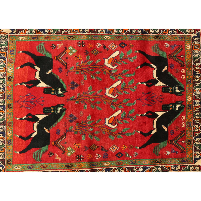 Oriental Indoor Rug, Rectangle 4' x 6'