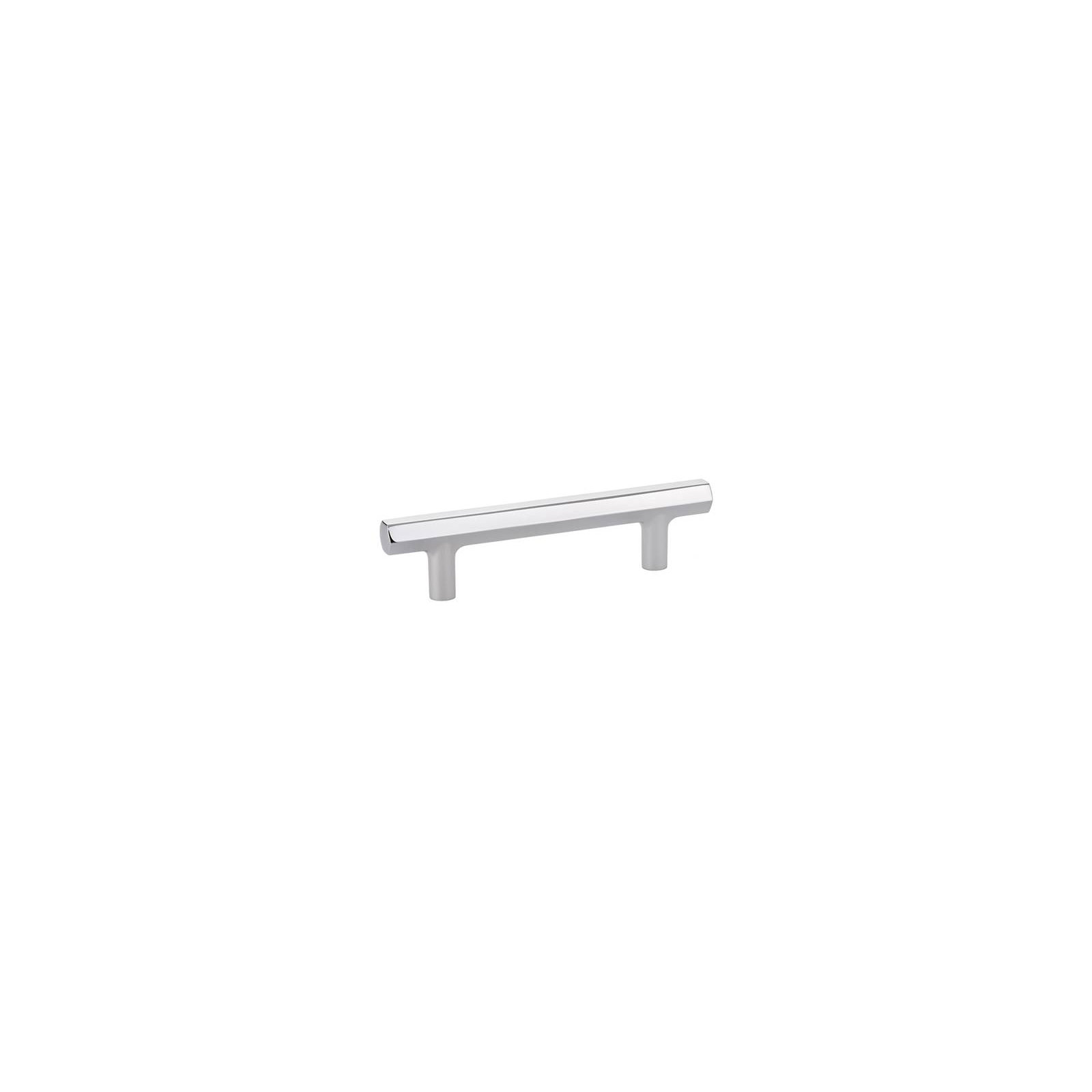 Emtek Mod Hex Cabinet Pull, Polished Chrome, 3.5"