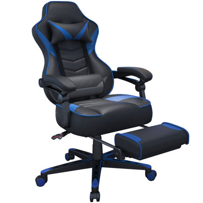 Fauteuil inclinable et pivotant ergonomique en cuir synthétique RAYS