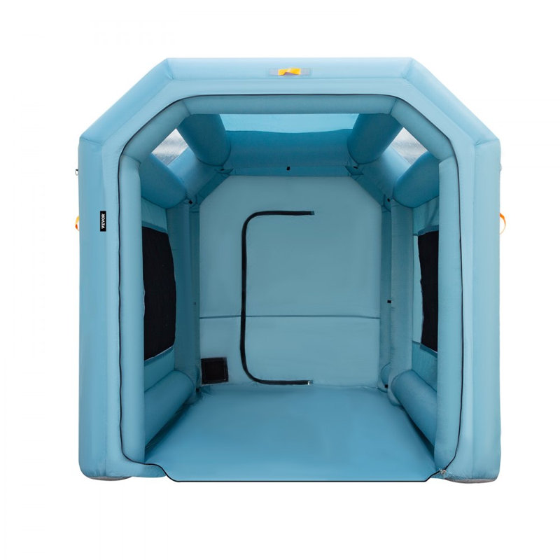 Portable Inflatable Paint Booth, Inflatable Spray Booth, Car Paint Tent w/Air Filter System & 2 Blowers, Upgraded Blow Up Spray Booth Tent, Auto Paint Workstation, Car Parking Garage