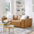 Causeuse en cuir Modway Restore