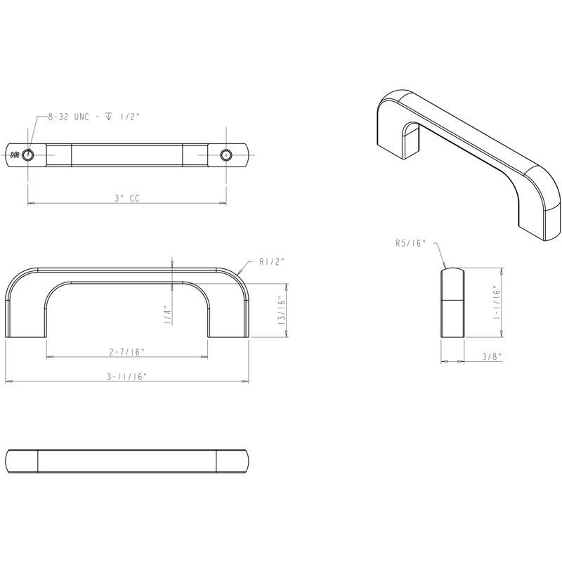 Alvar Bar / Handle Pull