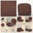 Foldable Lazy Sofa Couch (Brown)-386087310