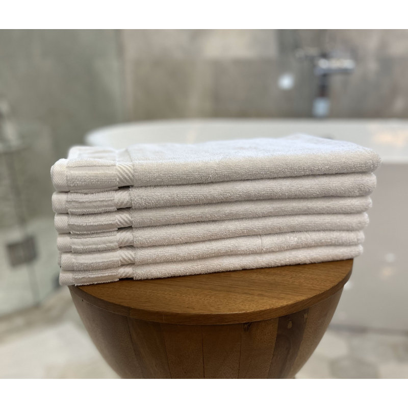 Luxury Piano Key Hand Towels, 6