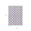 Tapis intérieur lavable à pois 5 pi x 8 pi lavande