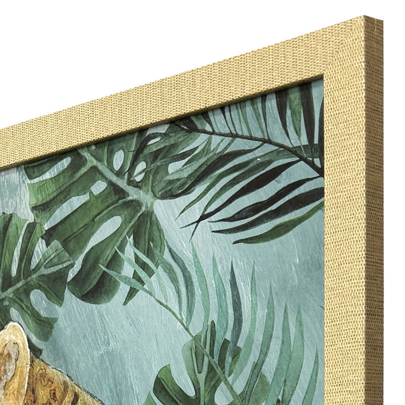 Jungle Cheetah Framed Art