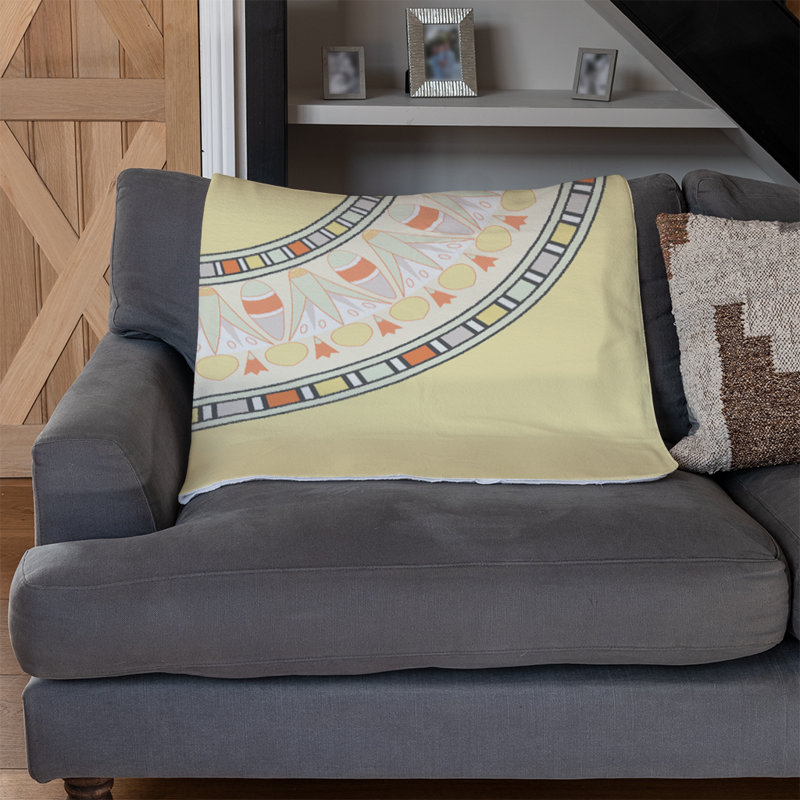 Richfield Throw Blanket, Yellow
