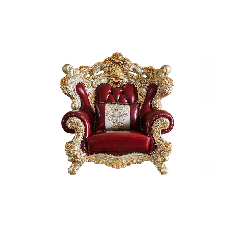 Fauteuil en cuir de vache de 55,12 po Nisbett
