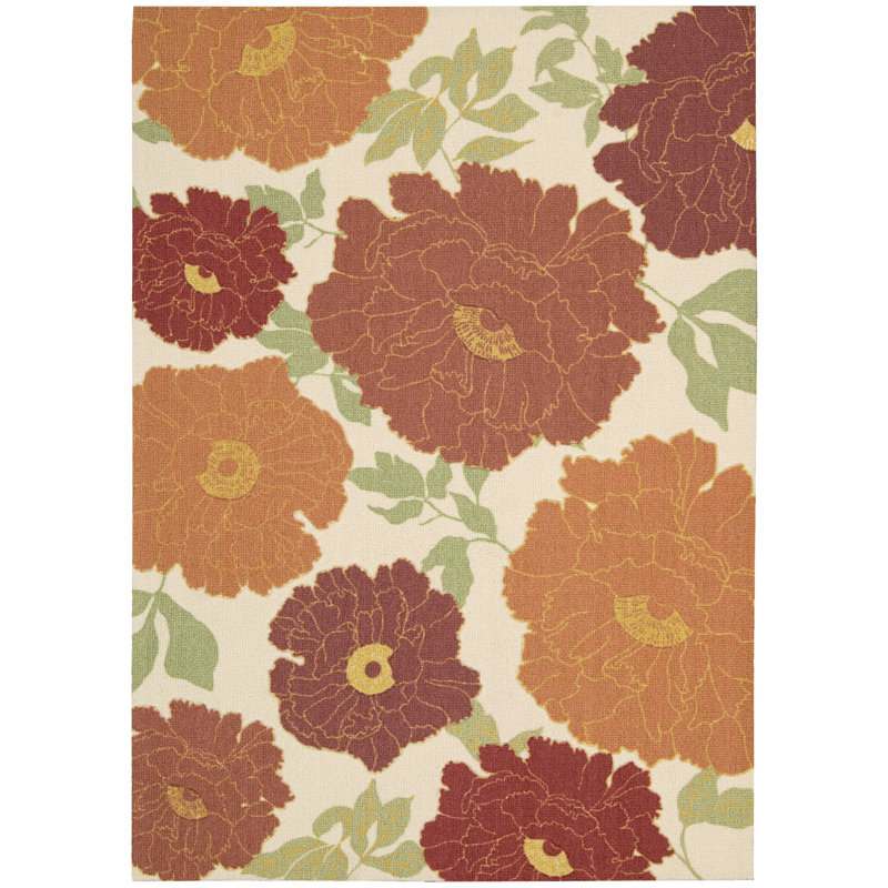 Shala Floral Indoor Rug, Rectangle 2'6" x 4'