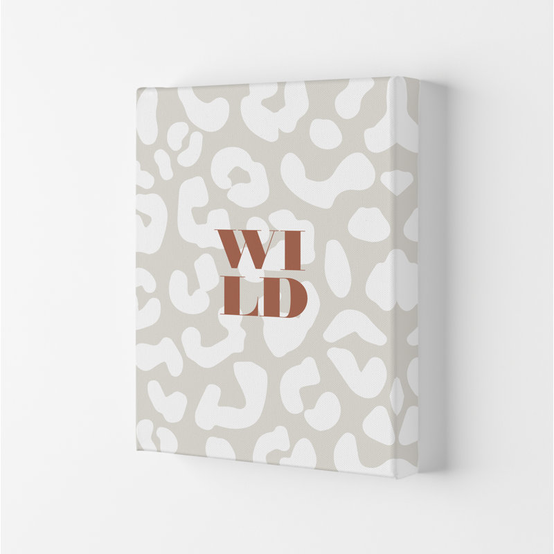 Wild - Print, 84.1cm H x 59.4cm W x 4cm D, Wrapped Canvas
